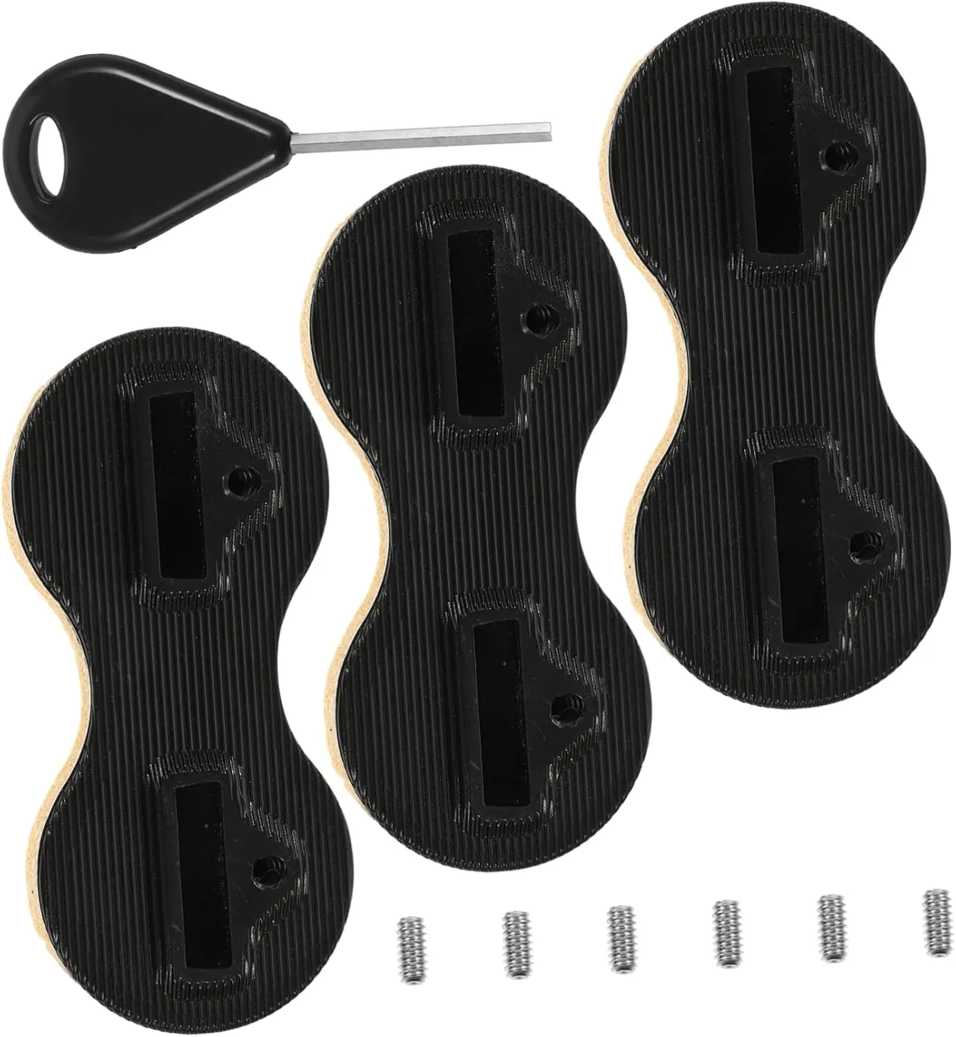 1 Set Durable Plastic Fin Box for Sup Replaceable Tail Fin Base Enhances Stability Control for Water Sports User Friendly Design for Beginners Experts