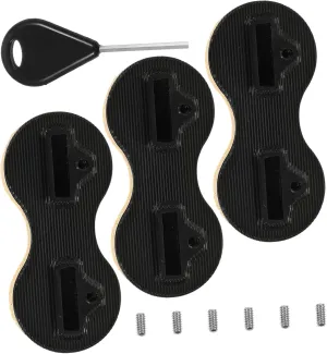 1 Set Durable Plastic Fin Box for Sup Replaceable Tail Fin Base Enhances Stability Control for Water Sports User Friendly Design for Beginners Experts