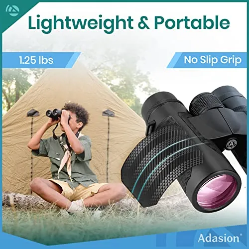 Adasion 12x42 High Definition Binoculars for Adults