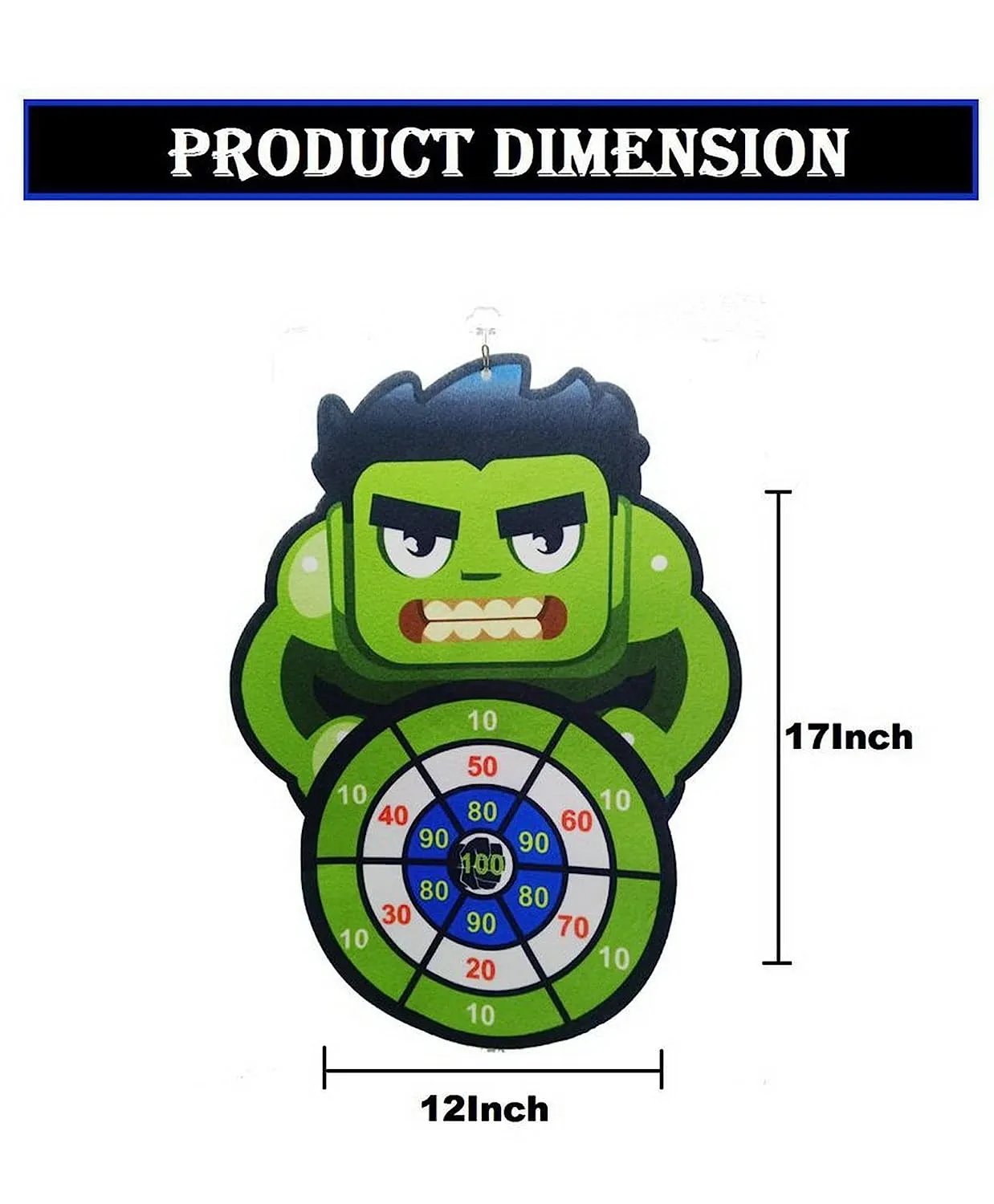 Avengers Sticky Target Dart Board Game: Superhero Fun for Kids