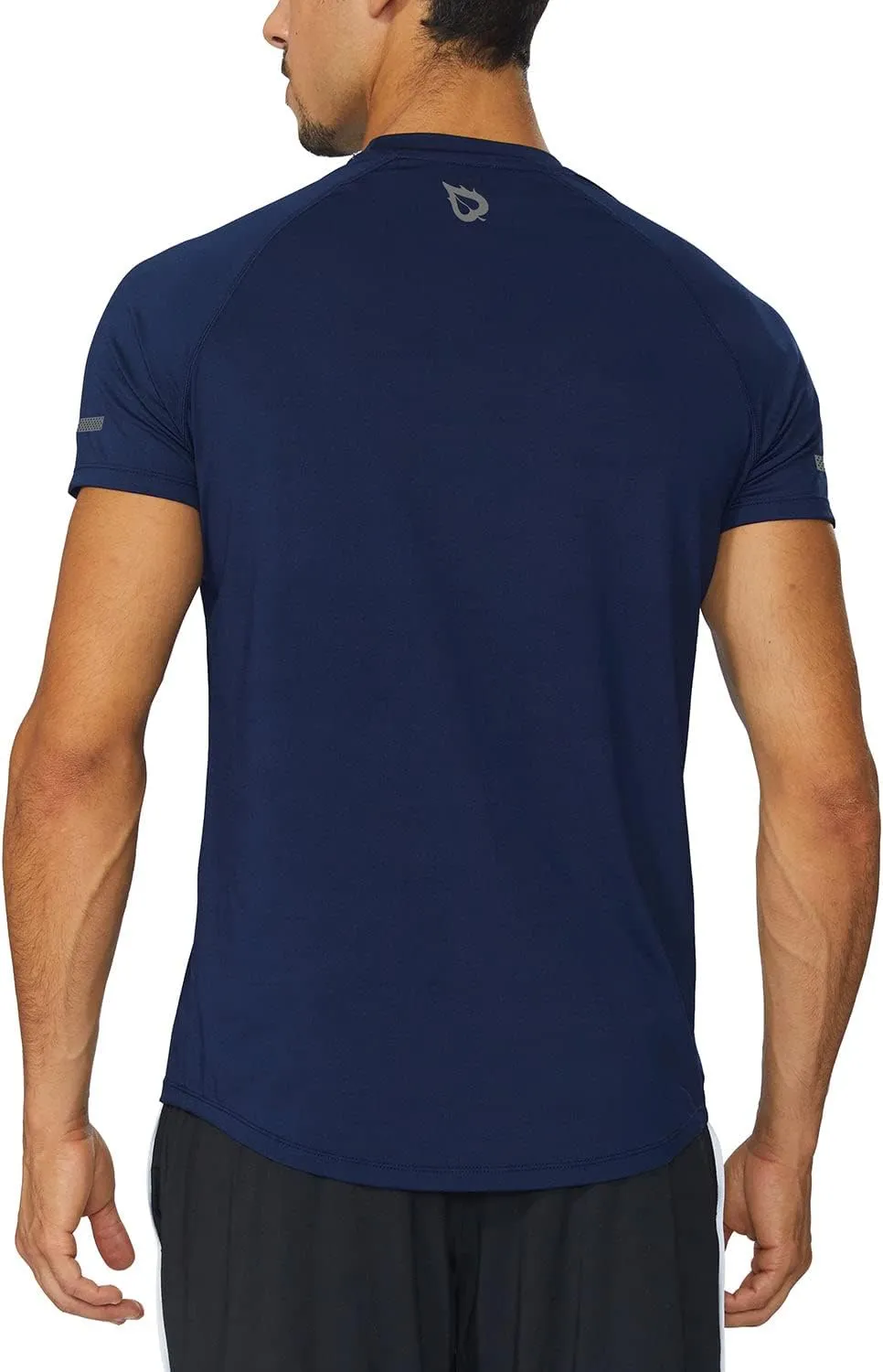 baleaf Men's Running Workout Shirts Short Sleeve Athletic T-Shirt Quick Dry