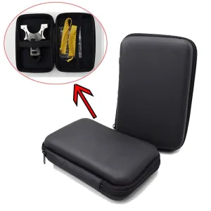 Black storage small big slingshot catapult hard case safely secure outdoor target game activities necessary accessories