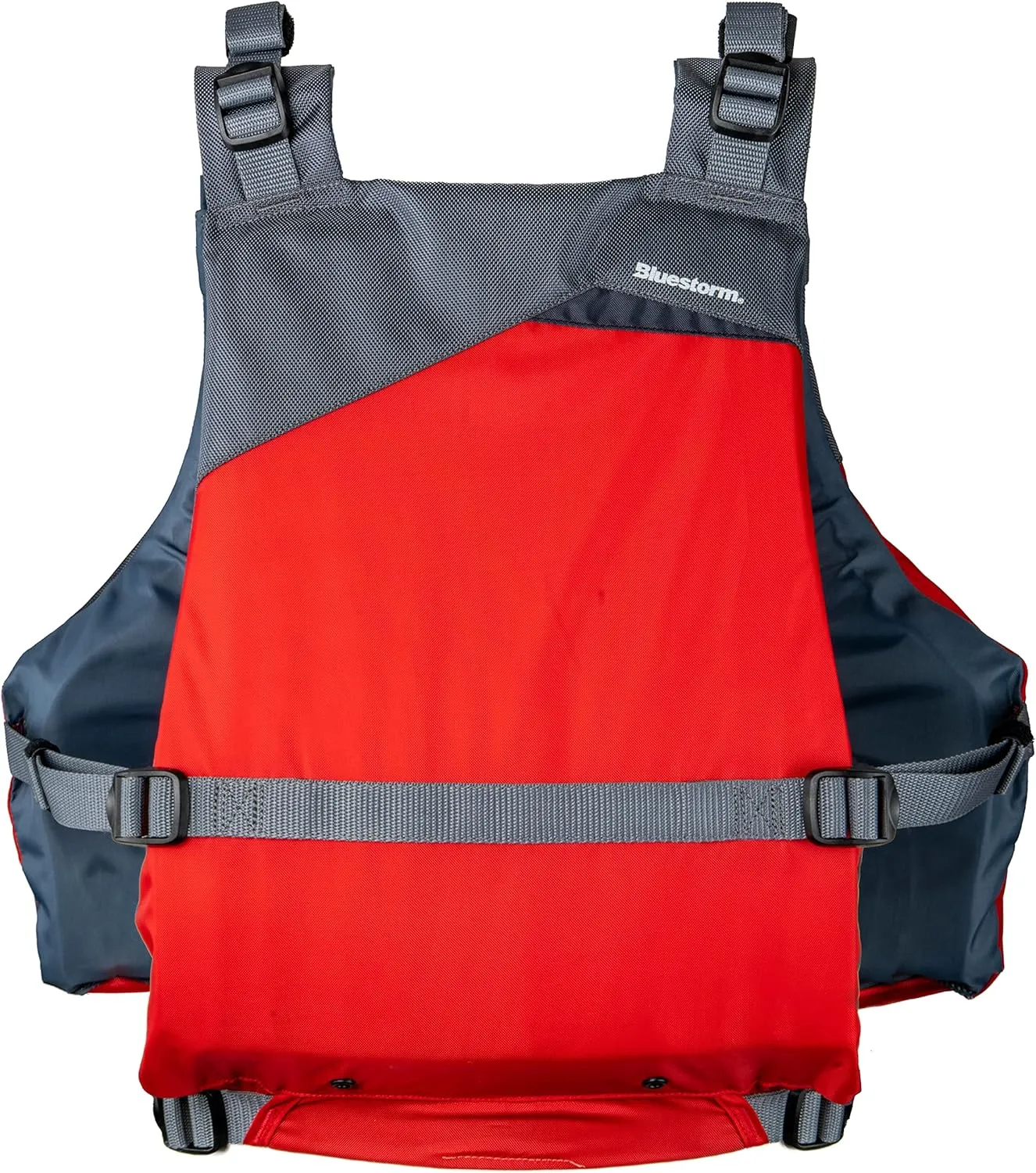 BLUESTORM Drift Kayak Life Jacket (PFD) | Fully Adjustable | Universal Sized | US Coast Guard Approved | for Kayaking, Paddling, SUP, Fishing and More