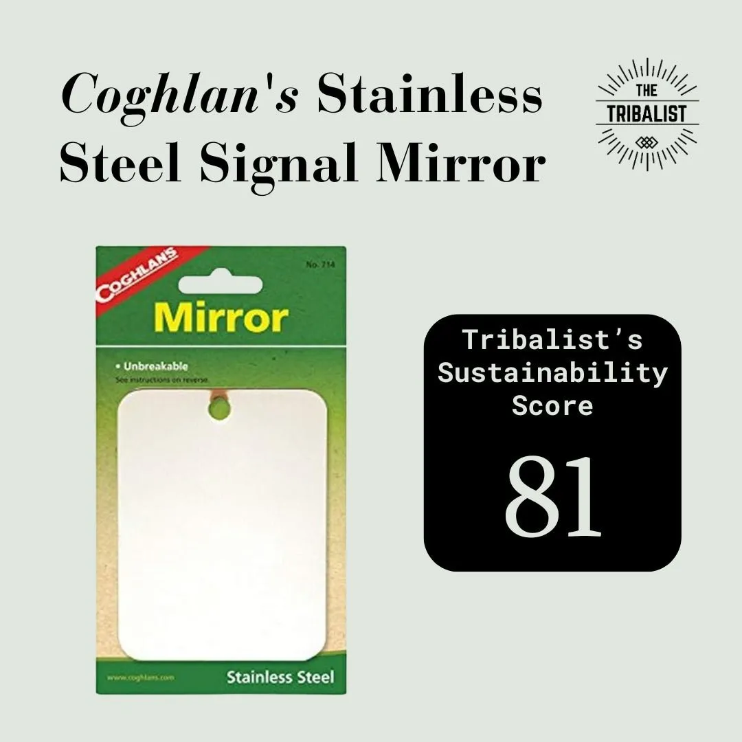Coghlan's: Rectangular Stainless Steel Signal Mirror (3 1/4" x 4 1/4")