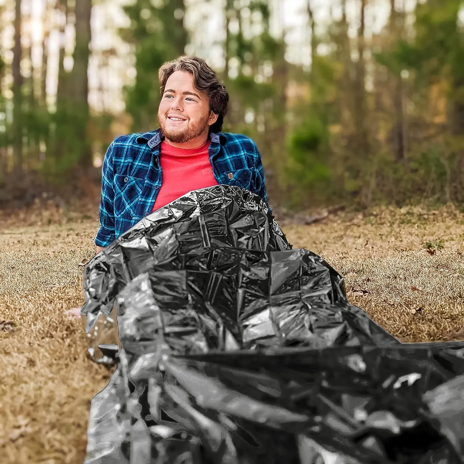 Ever Ready First Aid Mylar Rescue Blanket, Large Olive Thermal Sheet for Emergency and Survival, 54 x 84  5 Count