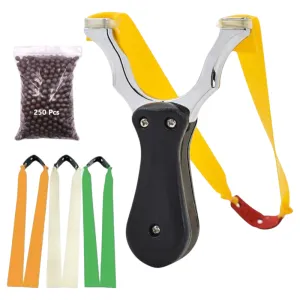 Folding Resin Patch Alloy Material Detachable Portable Shrink Pocket Slingshot Outdoor Target Shooting Slingshot