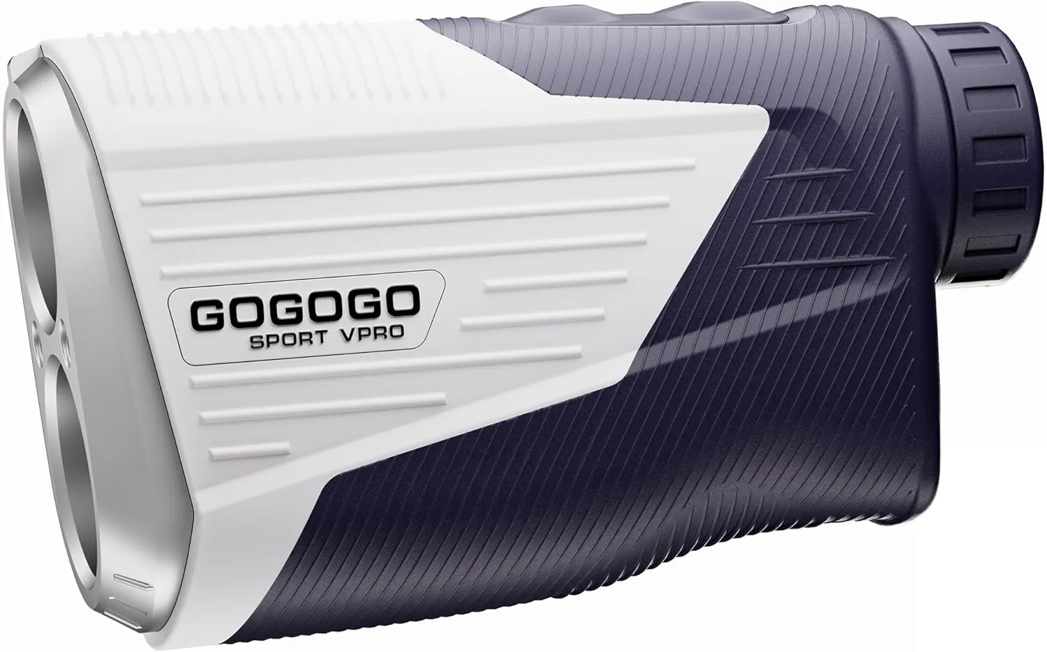 Gogogo Sport Vpro ZeroIn Rechargeable Golf Range Finder with Slope 2500 Yards Magnetic Rangefinder Disc Golf 500-Yard Flag-Lock