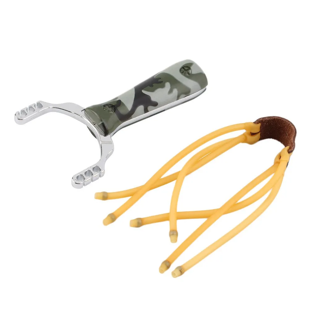 High Quality Outdoor Powerful Steel Catapult Slingshot Marble Hunting Games Sling Shot