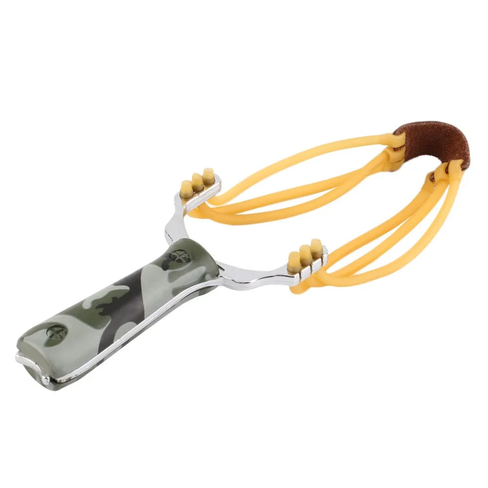 High Quality Outdoor Powerful Steel Catapult Slingshot Marble Hunting Games Sling Shot