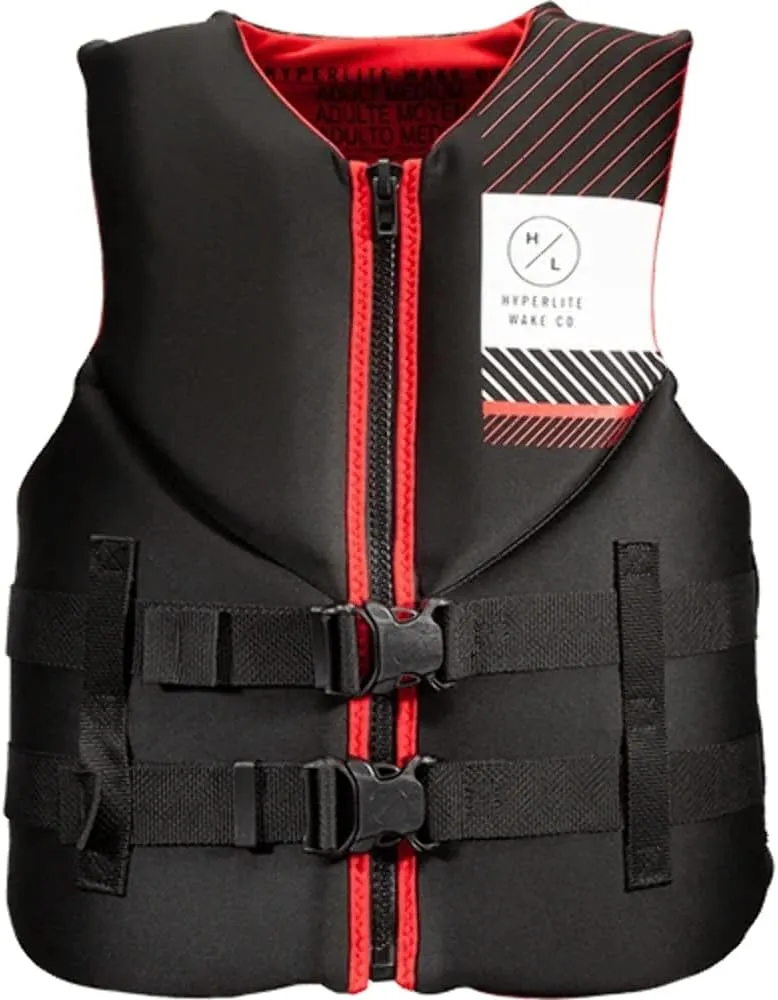 Hyperlite indy CGA Mens Wakeboard Vest Black/Red Sz XXL