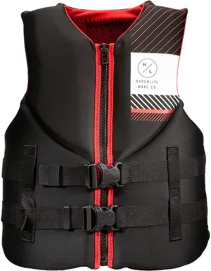Hyperlite indy CGA Mens Wakeboard Vest Black/Red Sz XXL