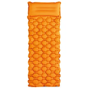 Intex TruAire 4.5" Inflatable Sleeping Pad with Built-In Pillow