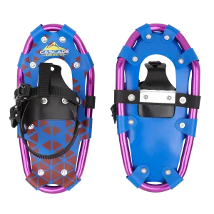 Lightweight Snowshoes for Kids in Purple & Blue