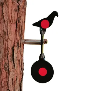 Marksman Outdoor Target Shooting Slingshot Steel Woodpecker Target Portable Anti Inserting Tree Target Metal Shooting Target Shooting Training