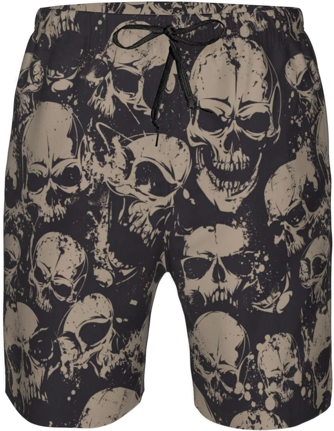 Men's Hunting camo Swim Trunks Mesh Lining Quick Dry Beach Board Shorts
