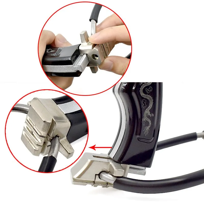 Multifunctional Professional Foldable Stainless Steel Fishing Set Slingshot with Rubber Band