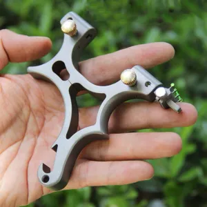 New High Precision Mini Portable Pocket Slingshot Stainless Steel | Titanium Alloy Catapult