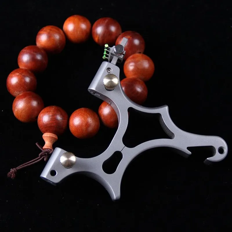 New High Precision Mini Portable Pocket Slingshot Stainless Steel | Titanium Alloy Catapult