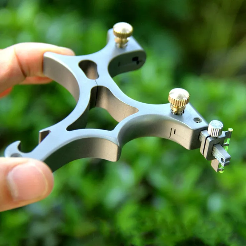 New High Precision Mini Portable Pocket Slingshot Stainless Steel | Titanium Alloy Catapult