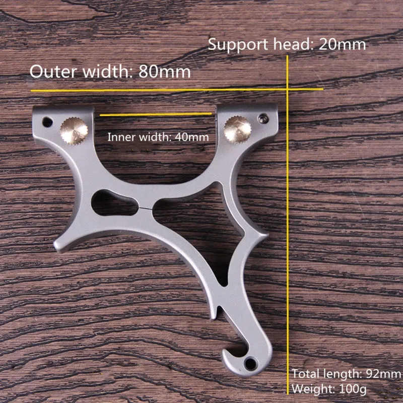 New High Precision Mini Portable Pocket Slingshot Stainless Steel | Titanium Alloy Catapult