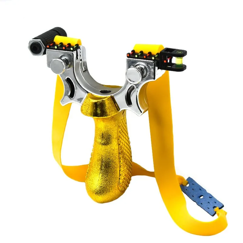 Portable Resin Strong Fiber Material Slingshot For Outdoor Target Shooting And Fishing