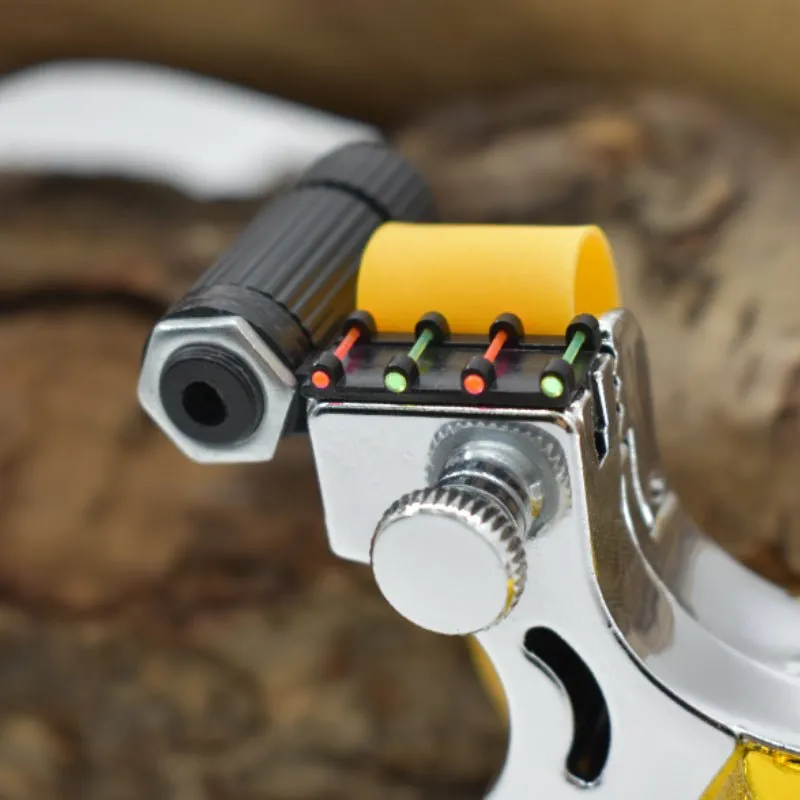 Portable Resin Strong Fiber Material Slingshot For Outdoor Target Shooting And Fishing