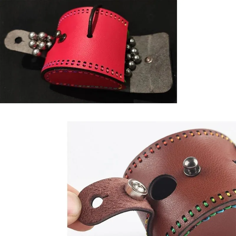 Portable Slingshot Leather Bag Multifunctional Slingshot Bag Outdoor Target Shooting Slingshot Accessories