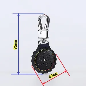 Portable Strong Suction Magnet Key Ring Keychain Pendant Decoration Outdoor Target Shooting Magnetic Keychain for Slingshot Steel Ball