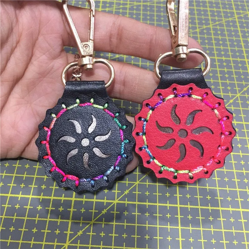 Portable Strong Suction Magnet Key Ring Keychain Pendant Decoration Outdoor Target Shooting Magnetic Keychain for Slingshot Steel Ball