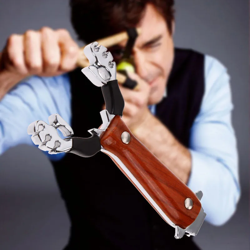 Powerful Wrist Brace Support Shot Slingshot Catapult Outdoor Hunting