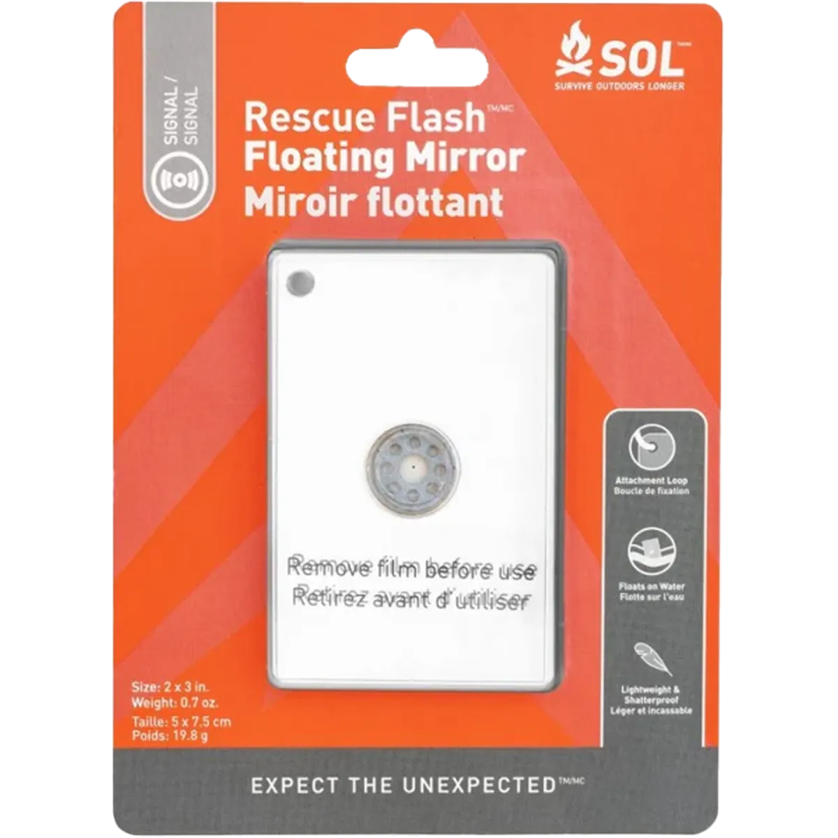 Rescue Flash Floating Mirror