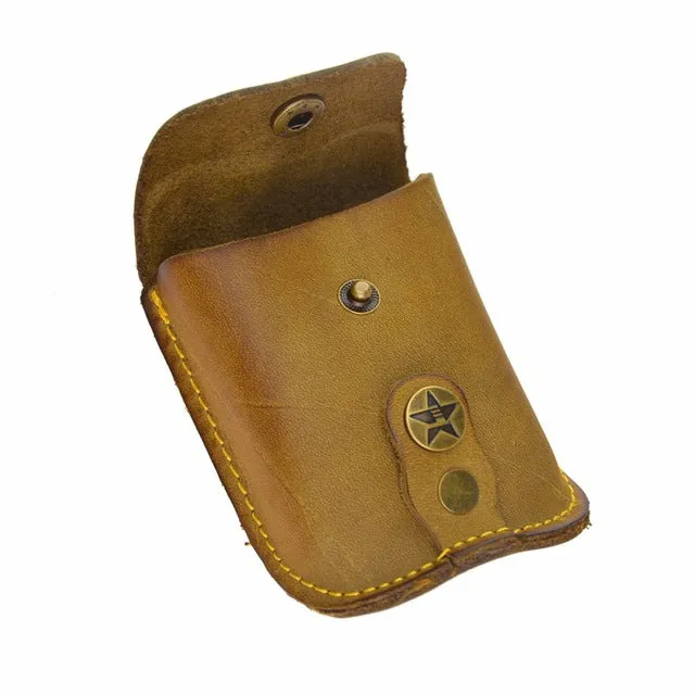 Slingshot corium Stainless Steel Balls Bag Case Pouch Holster Sling Shot