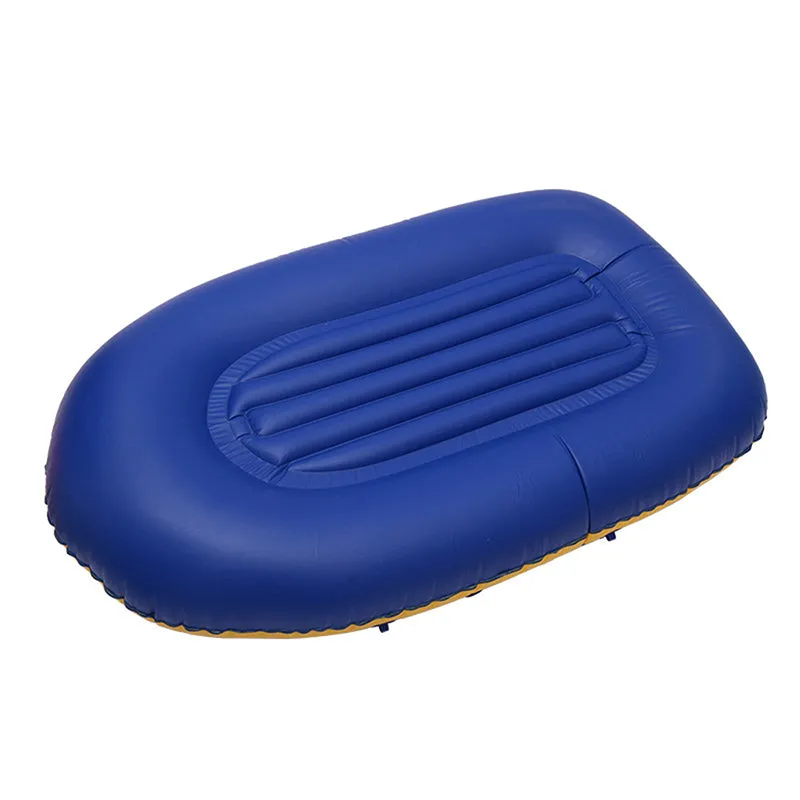 Summerella Floatie, Inflatable Boat Thickened PVC Max Load 176lbs Inflatable Kayak for Life-saving Outdoor Drifting Fishing Rowing Beach Swimming Boat