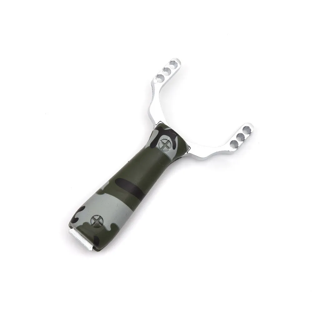 Super Powerful Sling shot Slingshot Aluminium Alloy Slingshot Camouflage Bow Catapult Outdoor Hunting Sling Shot Hunt Tool
