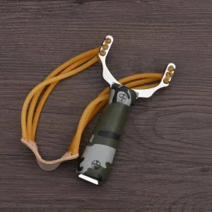 Super Powerful Sling shot Slingshot Aluminium Alloy Slingshot Camouflage Bow Catapult Outdoor Hunting Sling Shot Hunt Tool
